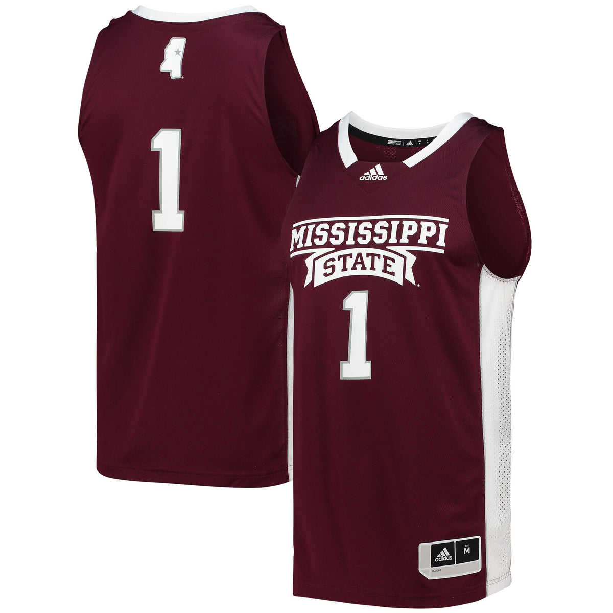 Mississippi State Bulldogs maroon jersey
