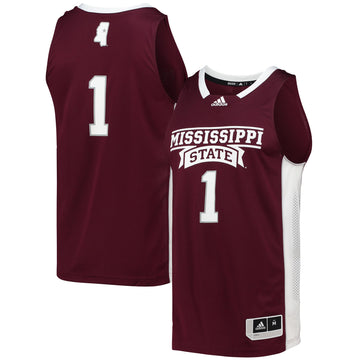 Mississippi State Bulldogs maroon jersey