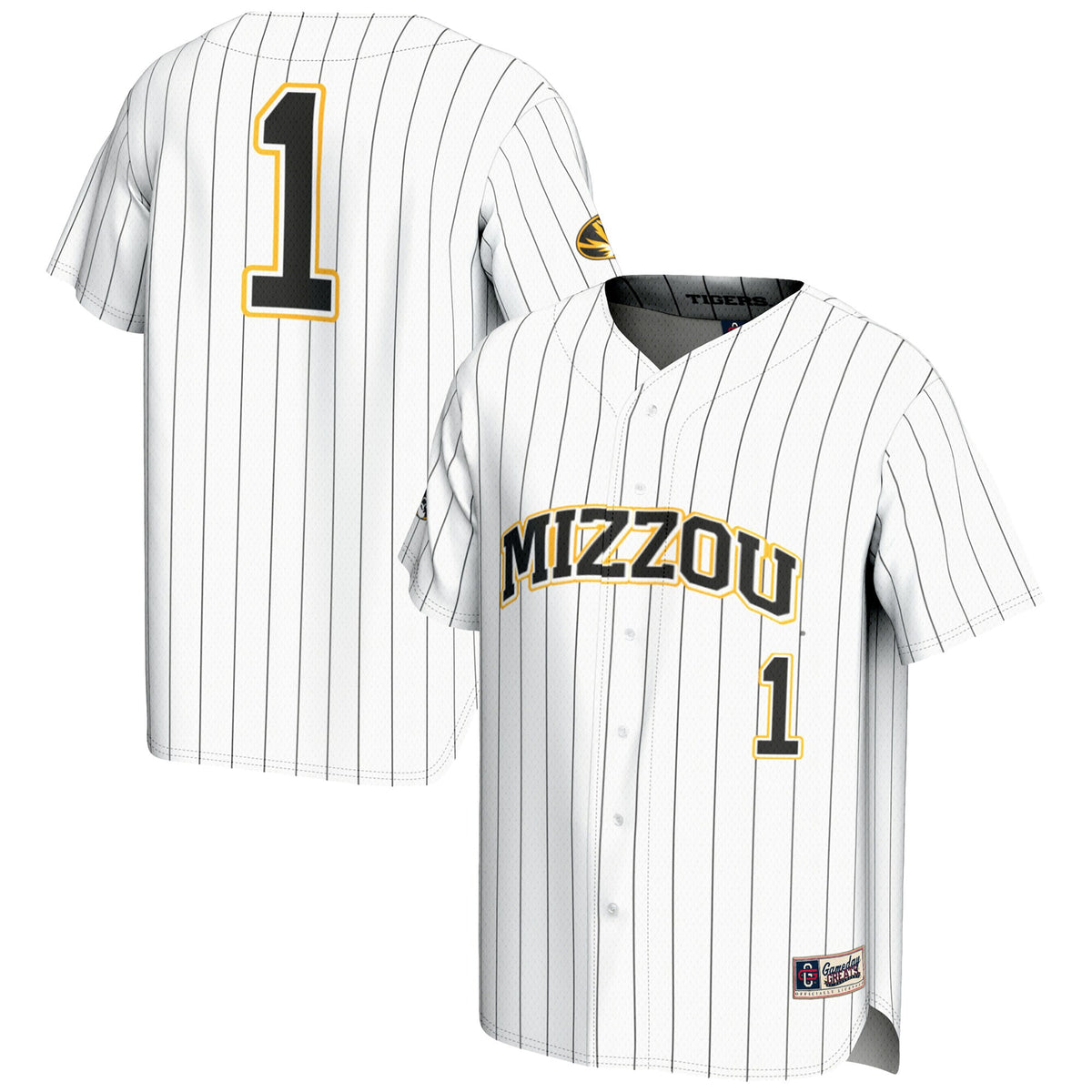 Missouri Tigers white jersey