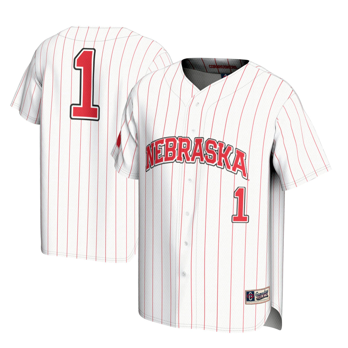 Nebraska Huskers white jersey