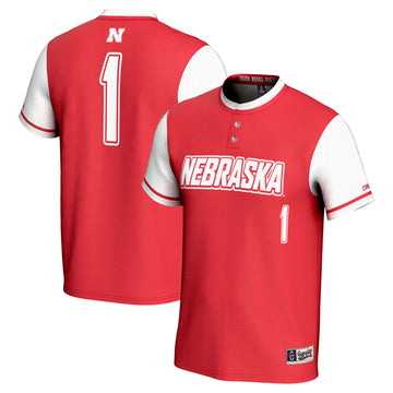 Softball Nebraska Huskers scarlet jersey