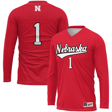Volleyball Nebraska Huskers scarlet jersey