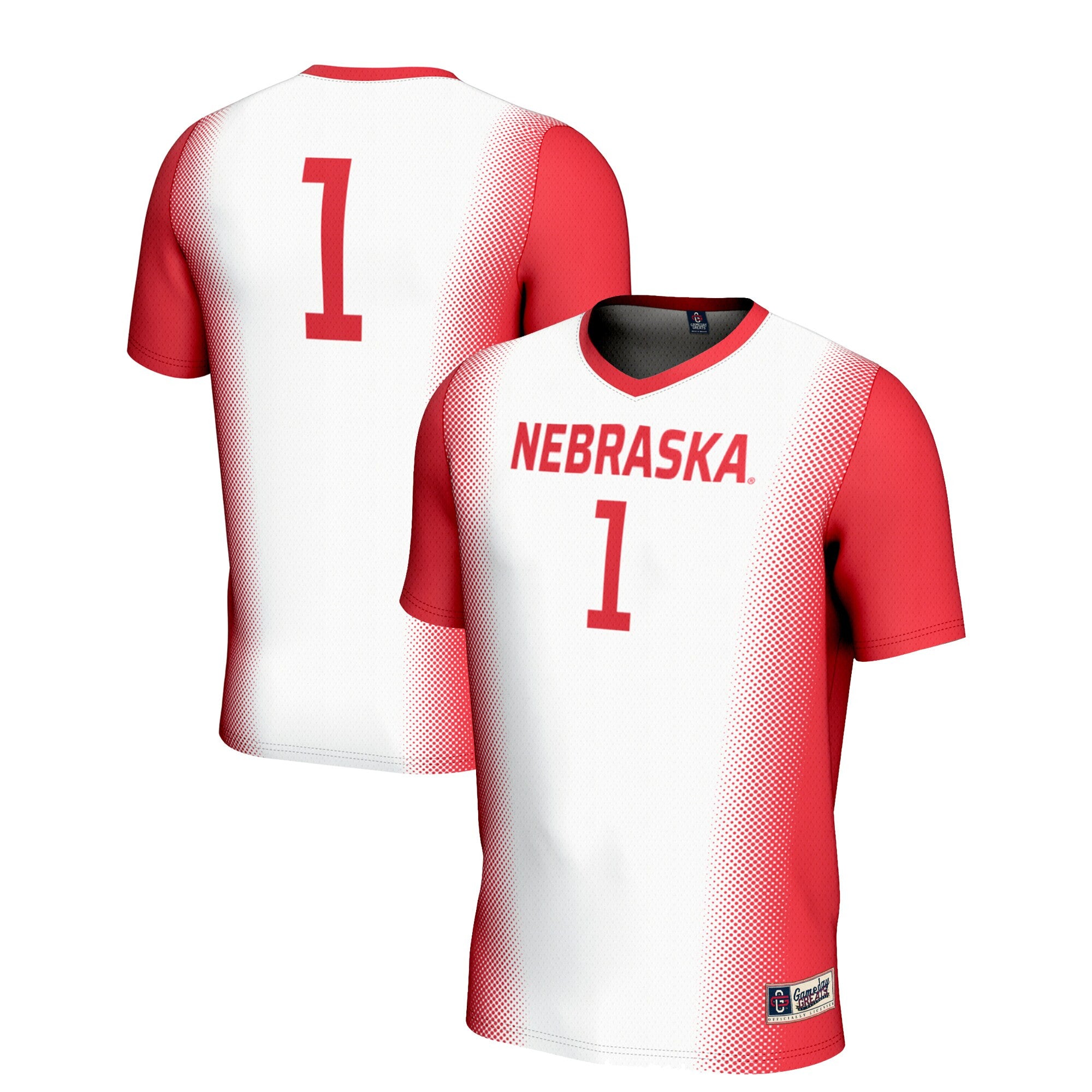 Nebraska Huskers white jersey