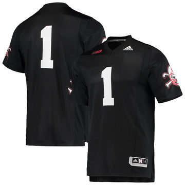Strategy Nebraska Huskers black jersey