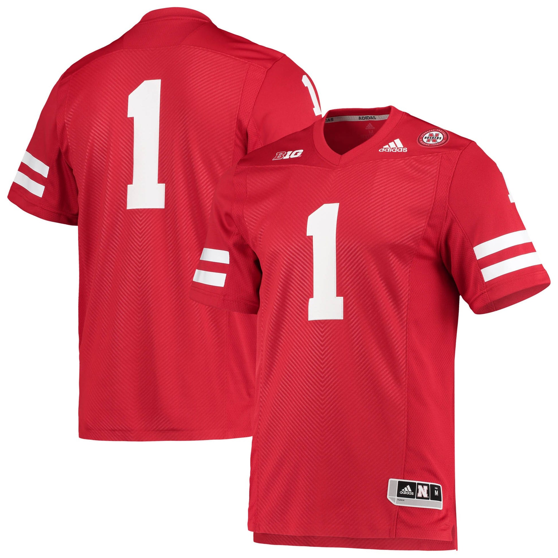 Nebraska Huskers scarlet jersey