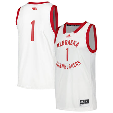 Nebraska Huskers white jersey
