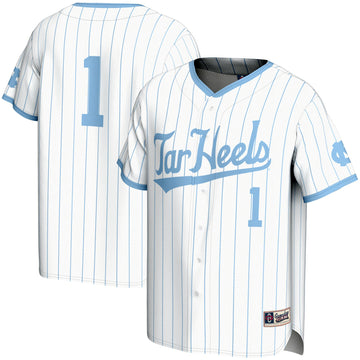North Carolina Tar Heels white jersey