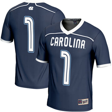 Lacrosse North Carolina Tar Heels navy jersey