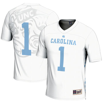 Lacrosse North Carolina Tar Heels white jersey