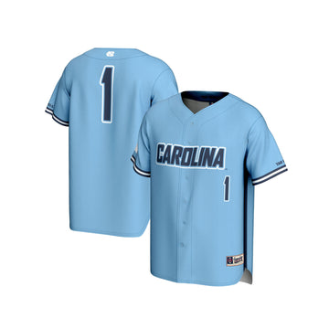 North Carolina Tar Heels blue Fashion jersey