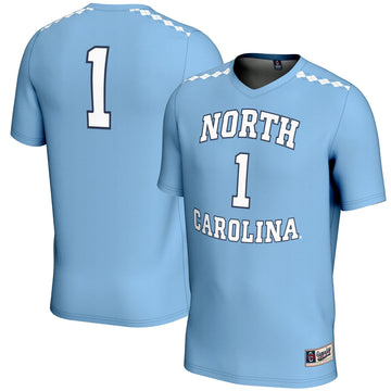 Lacrosse Carolina North Carolina Tar Heels blue jersey