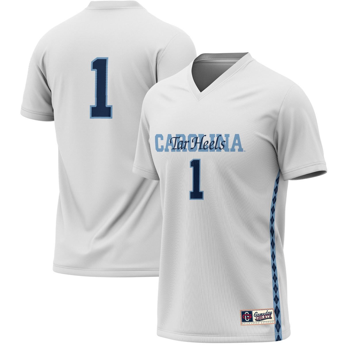 North Carolina Tar Heels white Fashion jersey