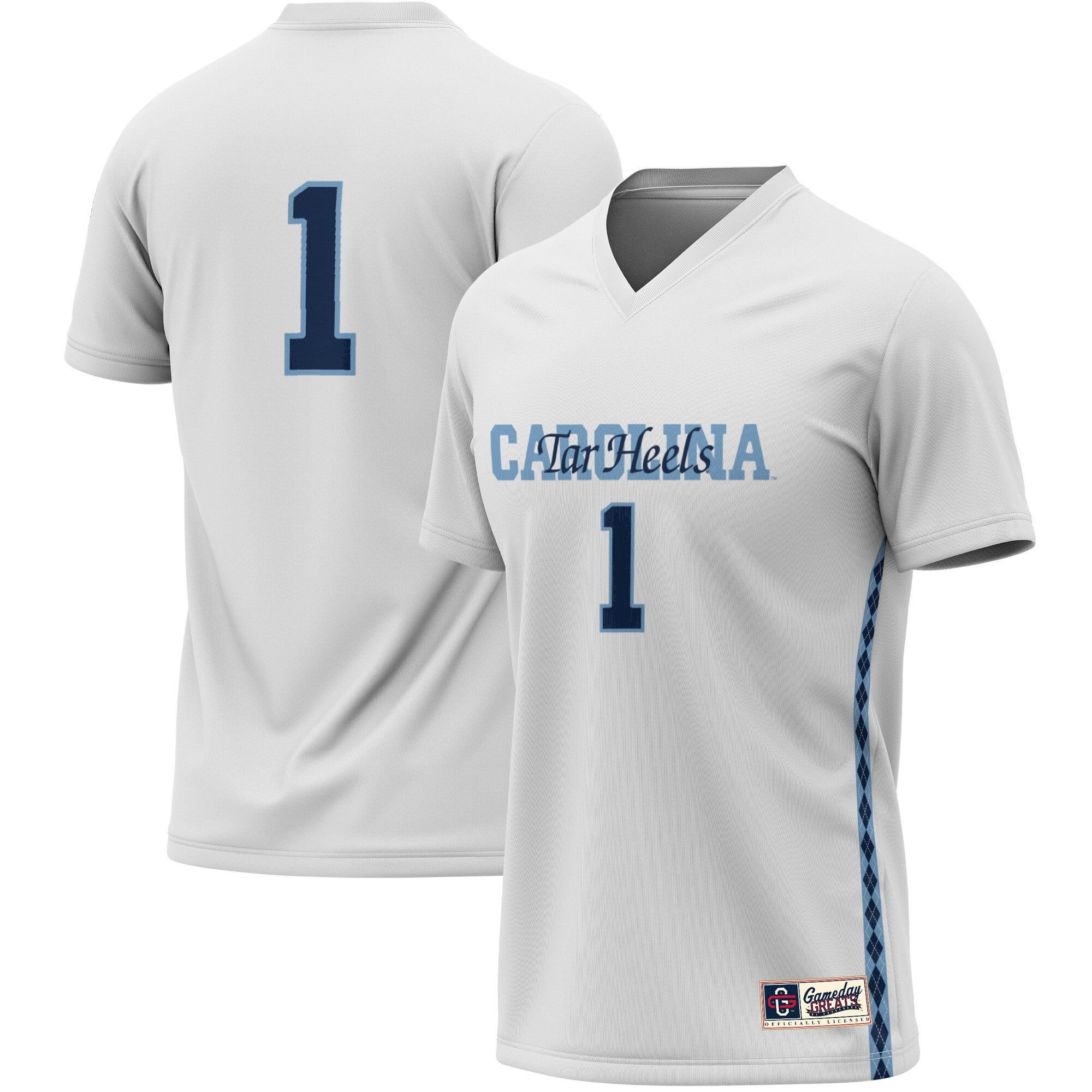 North Carolina Tar Heels white Fashion jersey