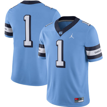 Jordan Brand College North Carolina Tar Heels blue Alternate jersey