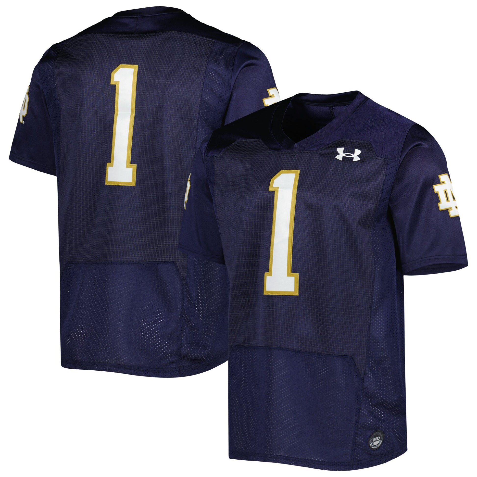 Under Armour Notre Dame Fighting Irish navy Limited jersey