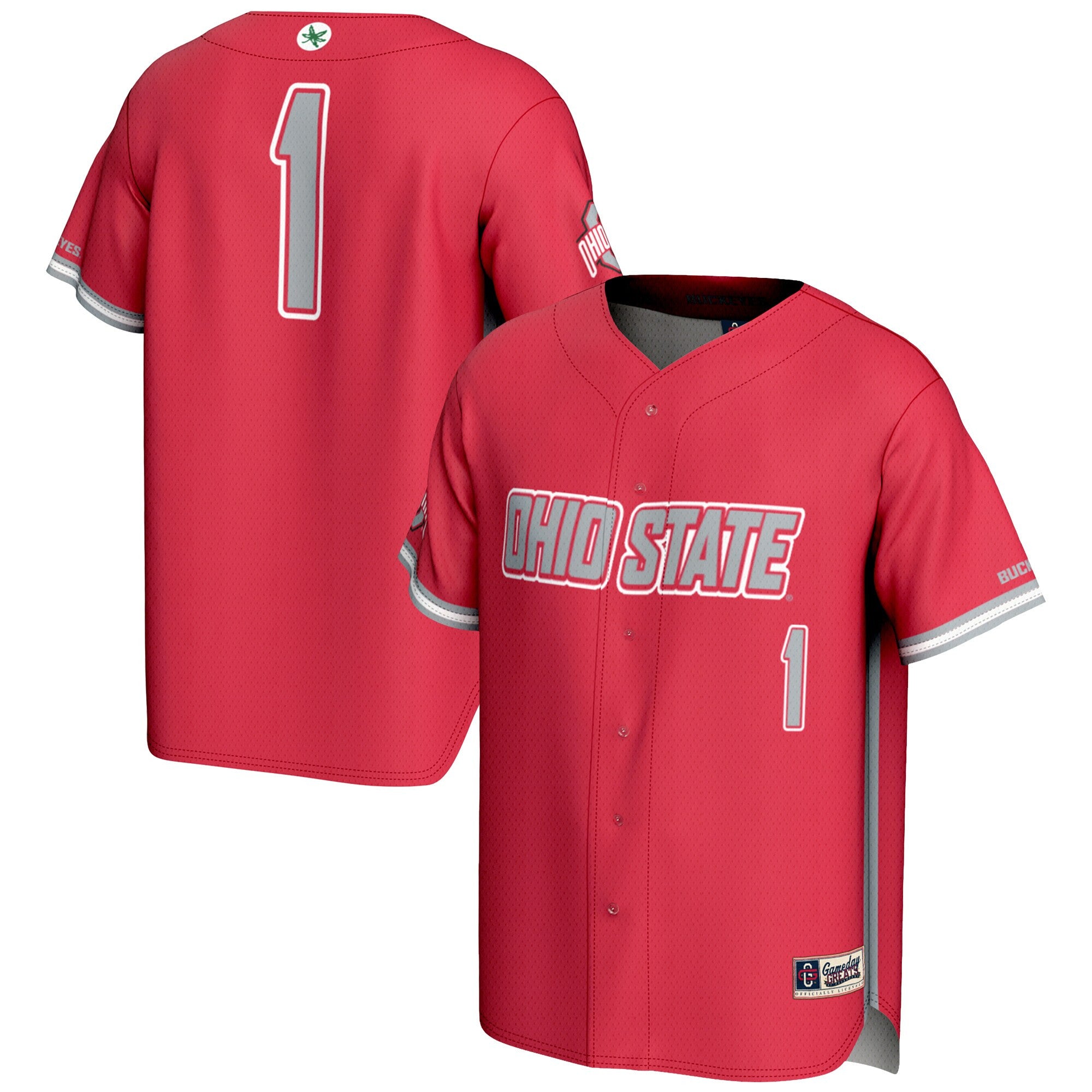 Ohio State Buckeyes scarlet jersey