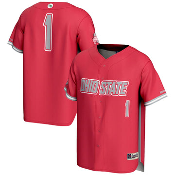 Ohio State Buckeyes scarlet jersey