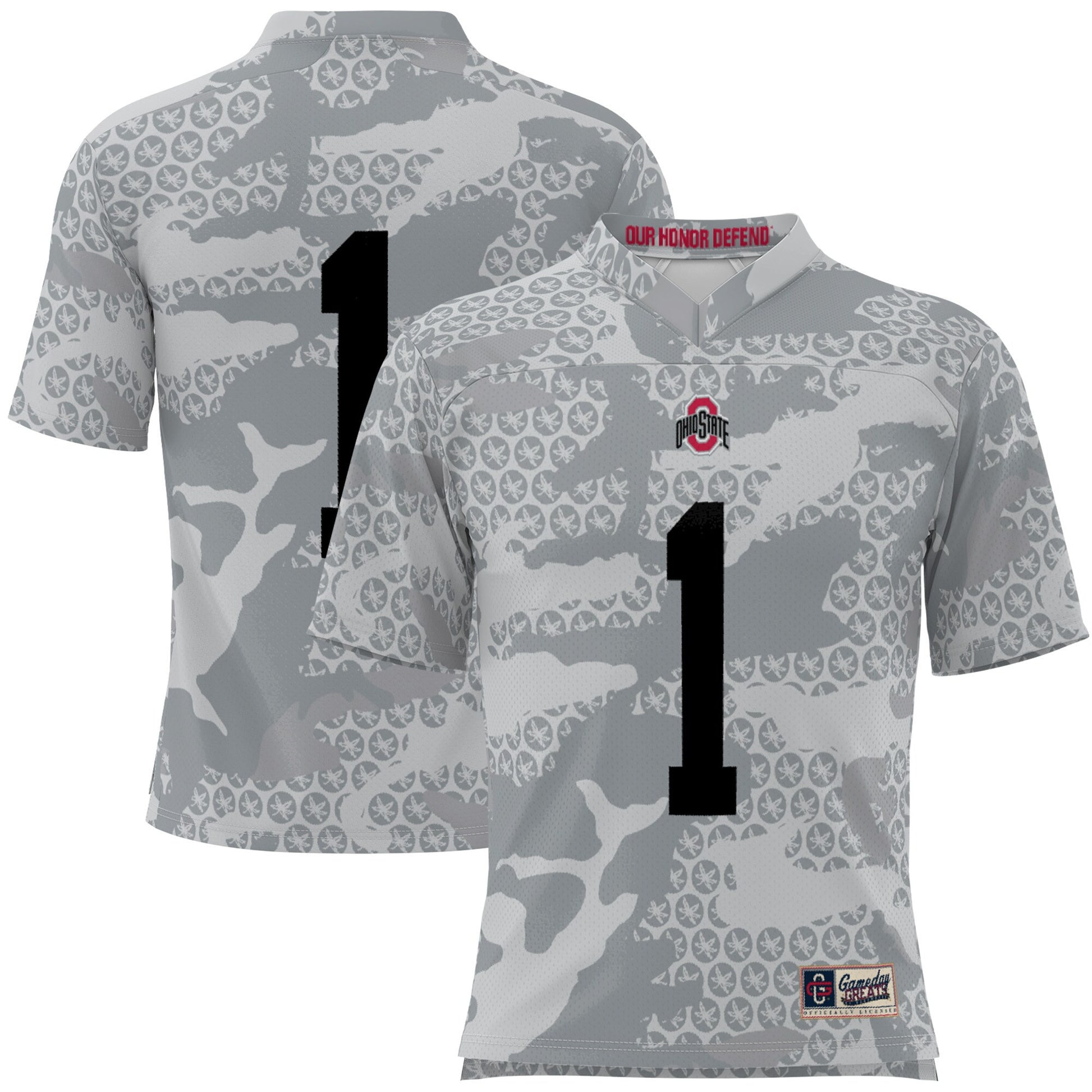 Ohio State Buckeyes camo Camo jersey