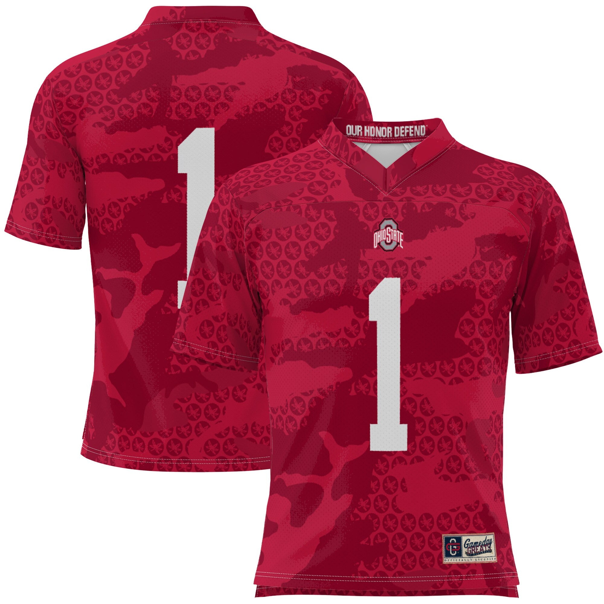 Ohio State Buckeyes camo Camo jersey