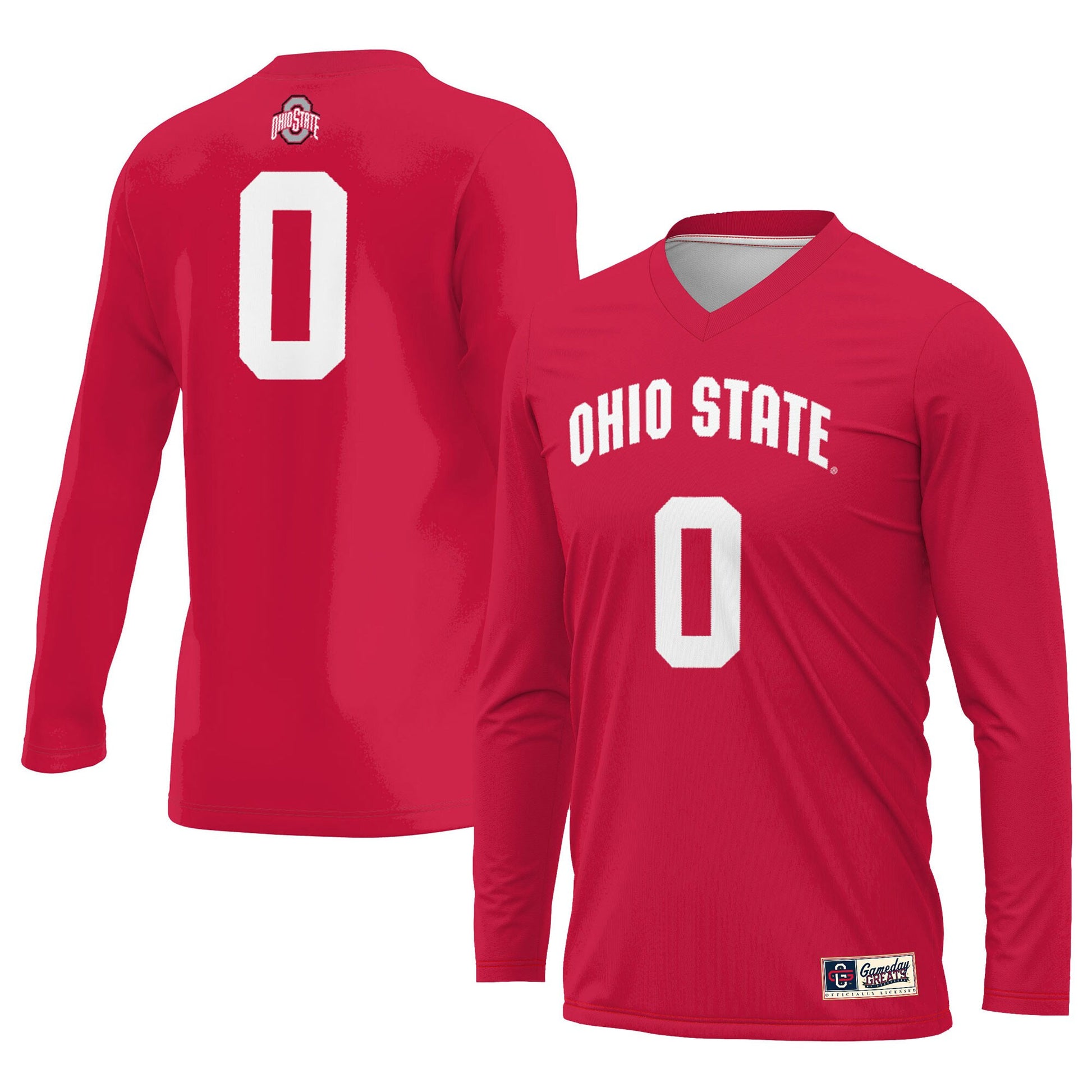 Volleyball Ohio State Buckeyes scarlet jersey