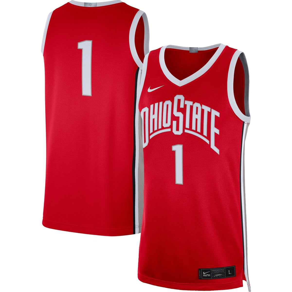 Ohio State Buckeyes scarlet Limited jersey