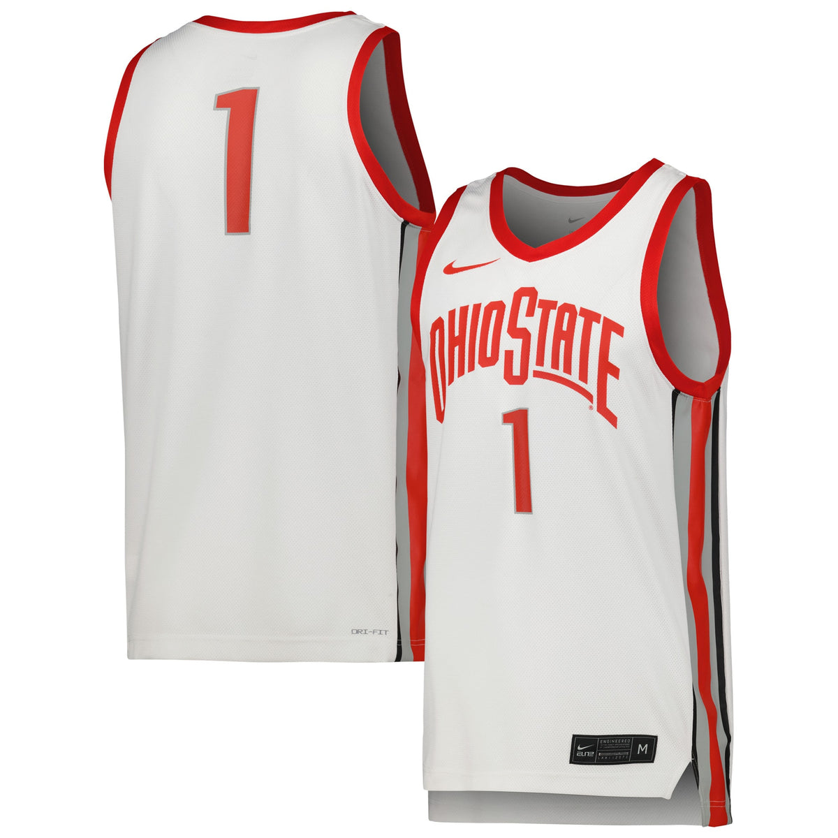 Ohio State Buckeyes white jersey
