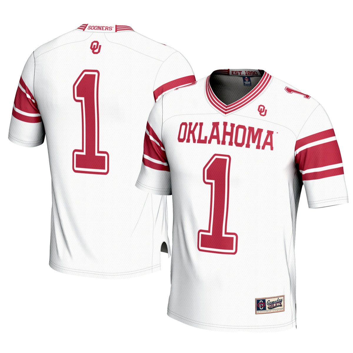 Oklahoma Sooners white jersey