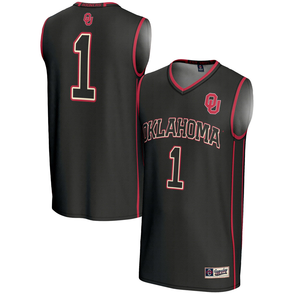Oklahoma Sooners black jersey