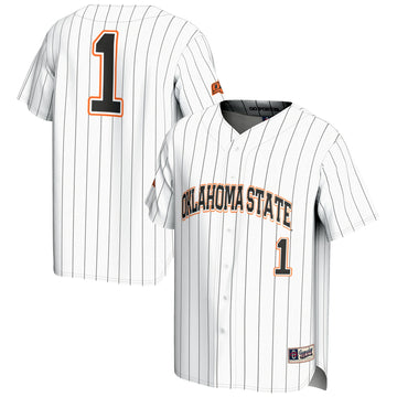 Oklahoma State Cowboys white Fashion jersey