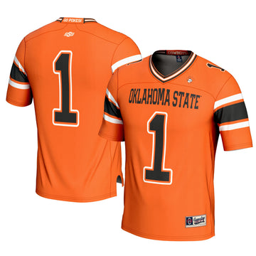 Oklahoma State Cowboys orange jersey