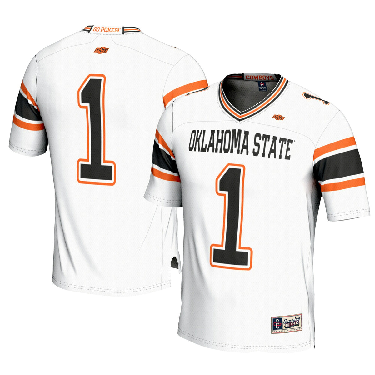 Oklahoma State Cowboys white jersey
