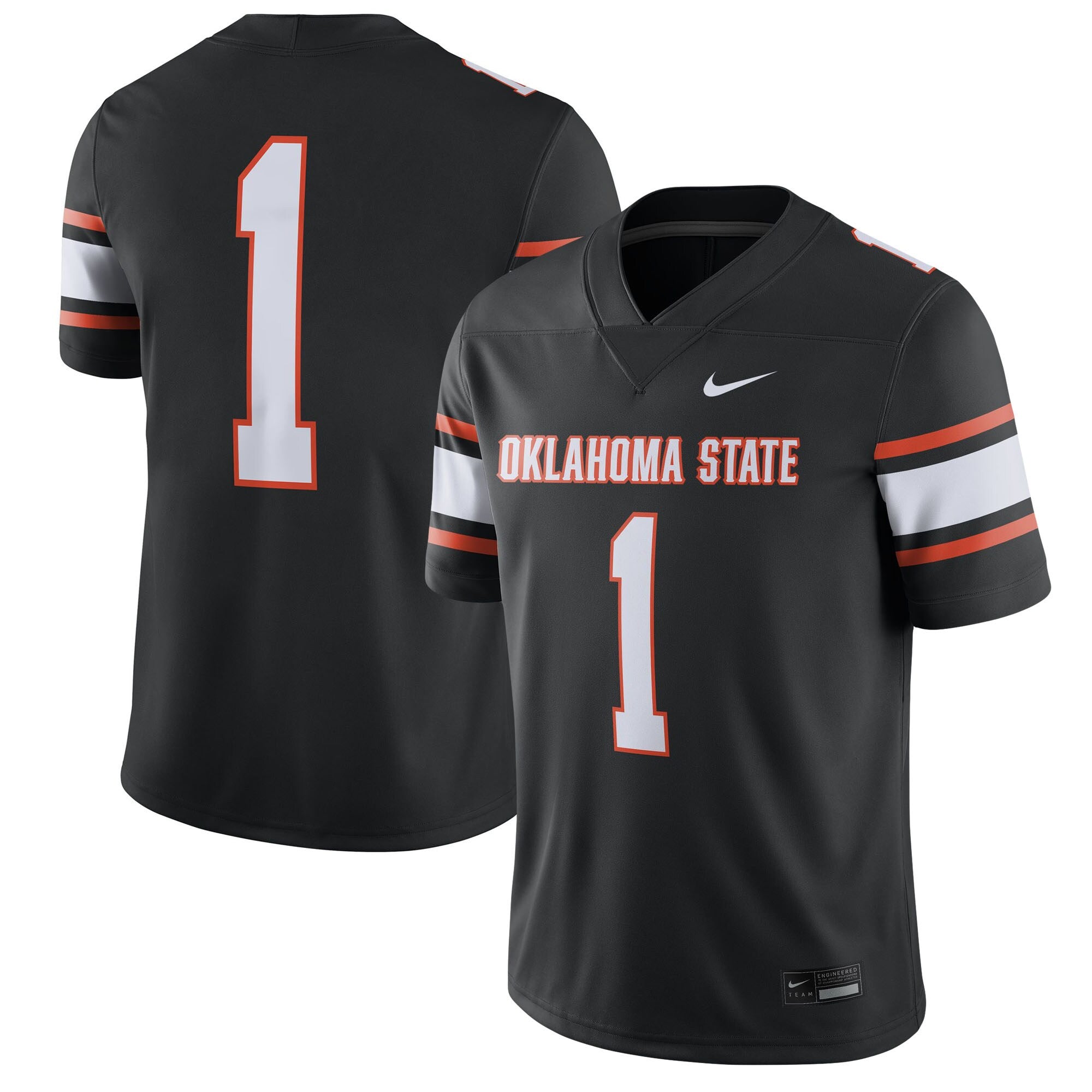 Oklahoma State Cowboys black jersey