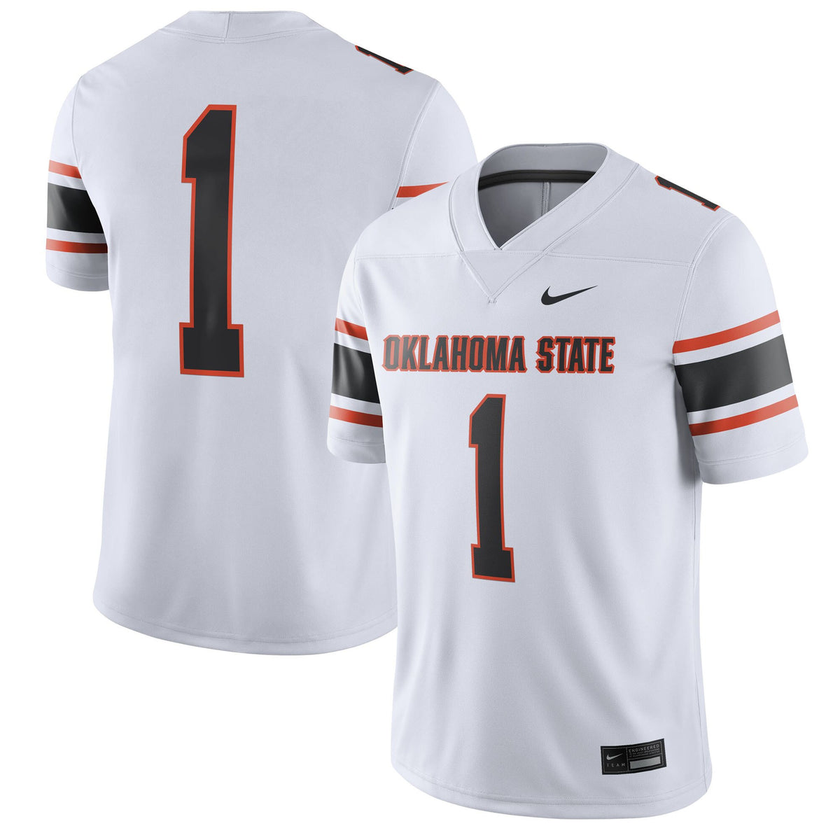 Oklahoma State Cowboys white jersey