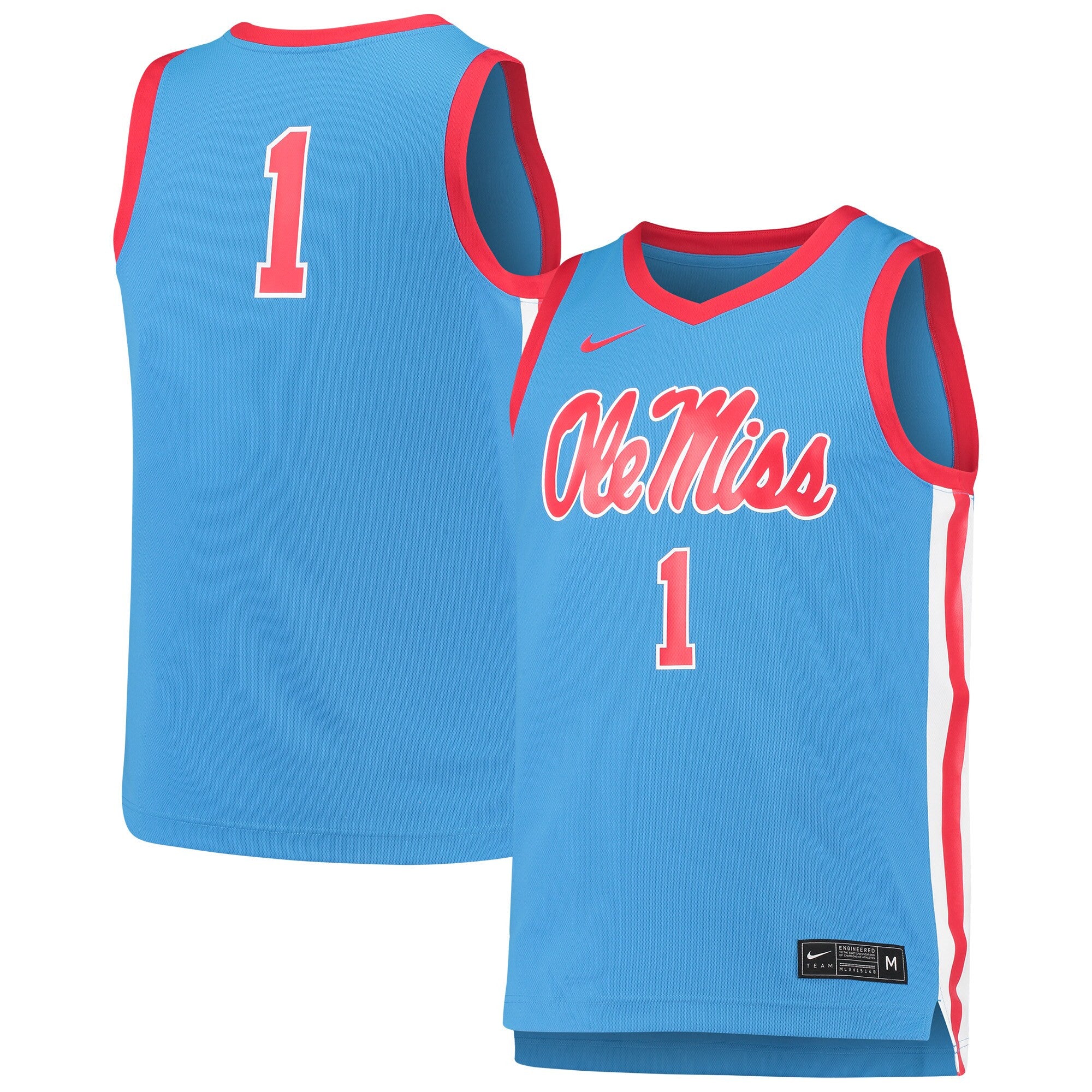 Ole Miss Rebels blue jersey