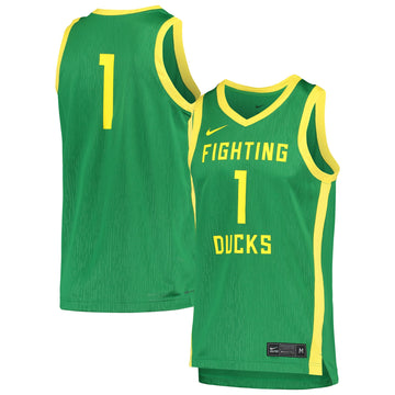Oregon Ducks green jersey