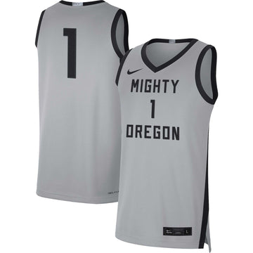 Oregon Ducks gray Limited jersey