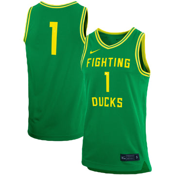 Oregon Ducks green jersey