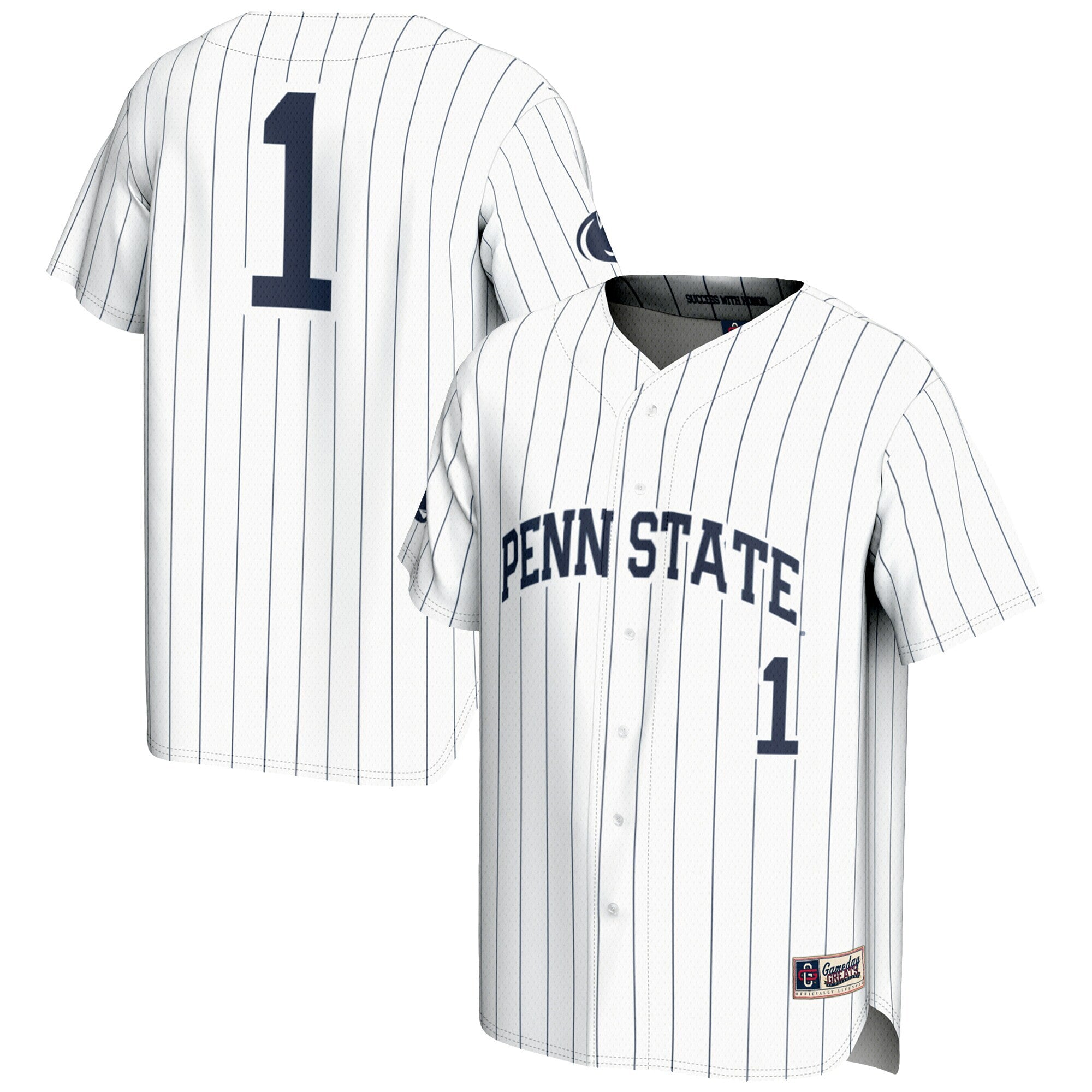 Penn State Nittany Lions white Fashion jersey