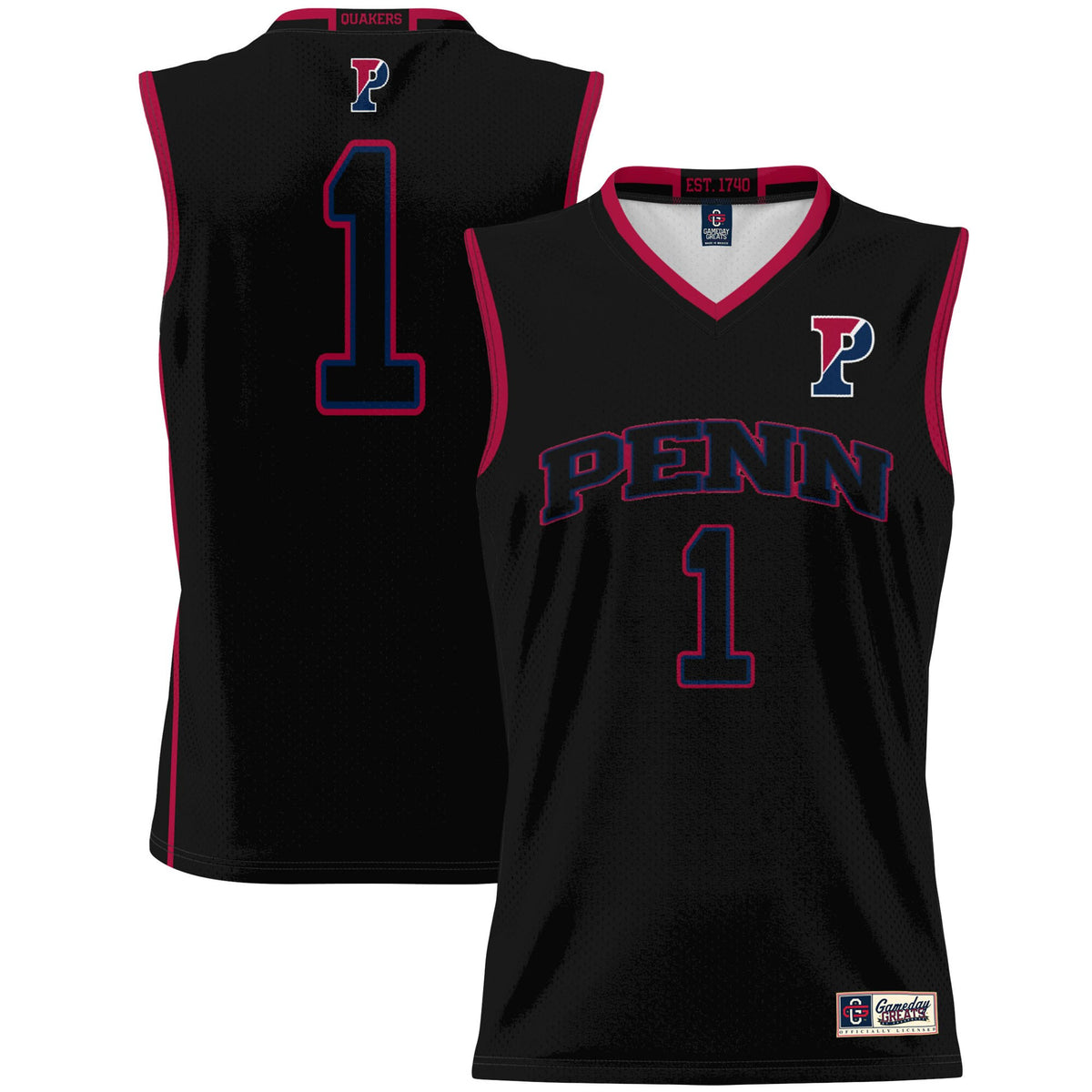 black jersey