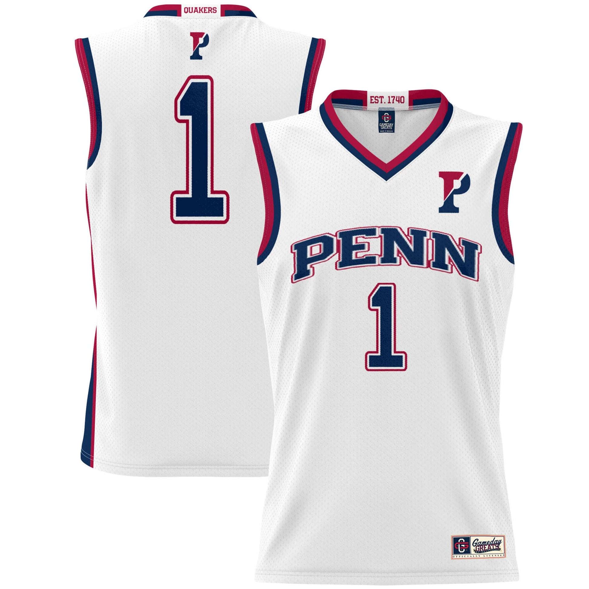 white jersey