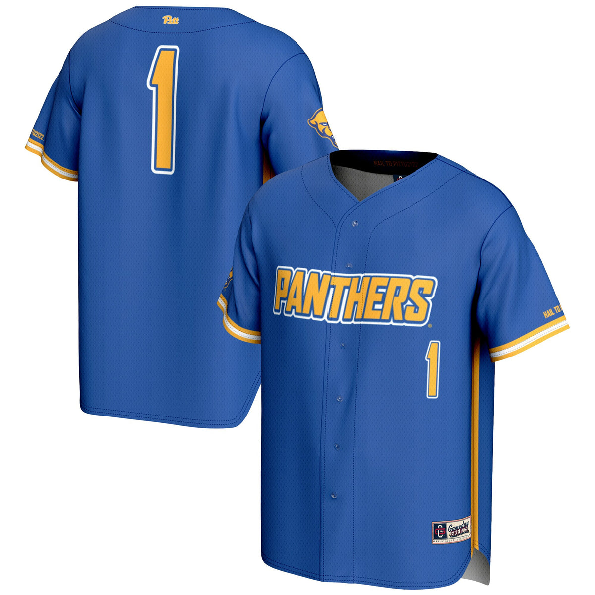 Pitt Panthers royal Fashion jersey