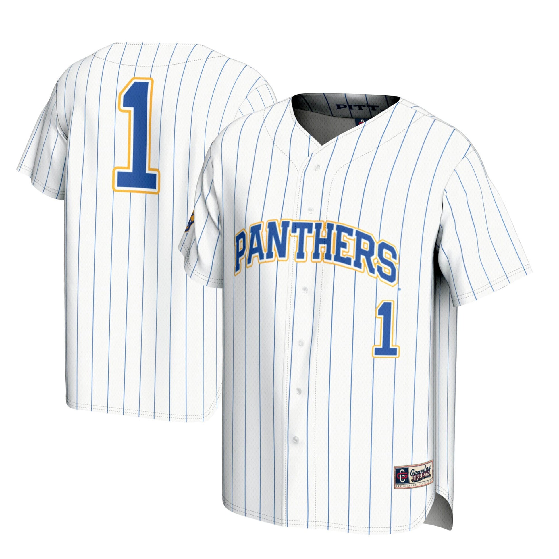 Pitt Panthers white jersey
