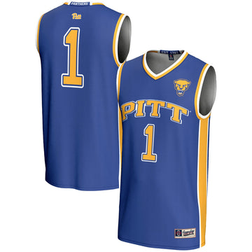 Pitt Panthers royal jersey
