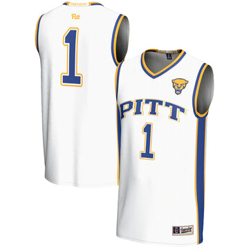 Pitt Panthers white jersey