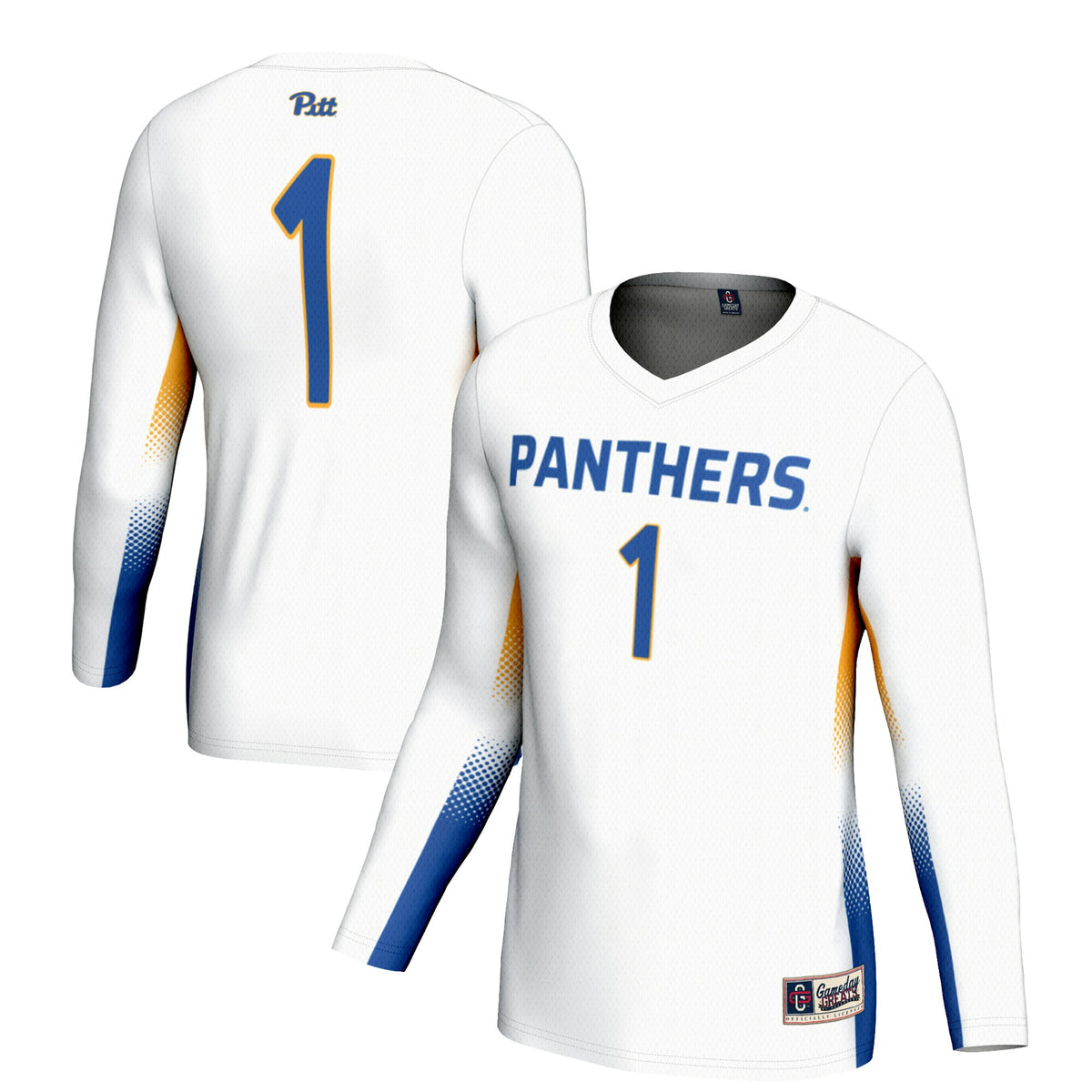 Volleyball Pitt Panthers white jersey
