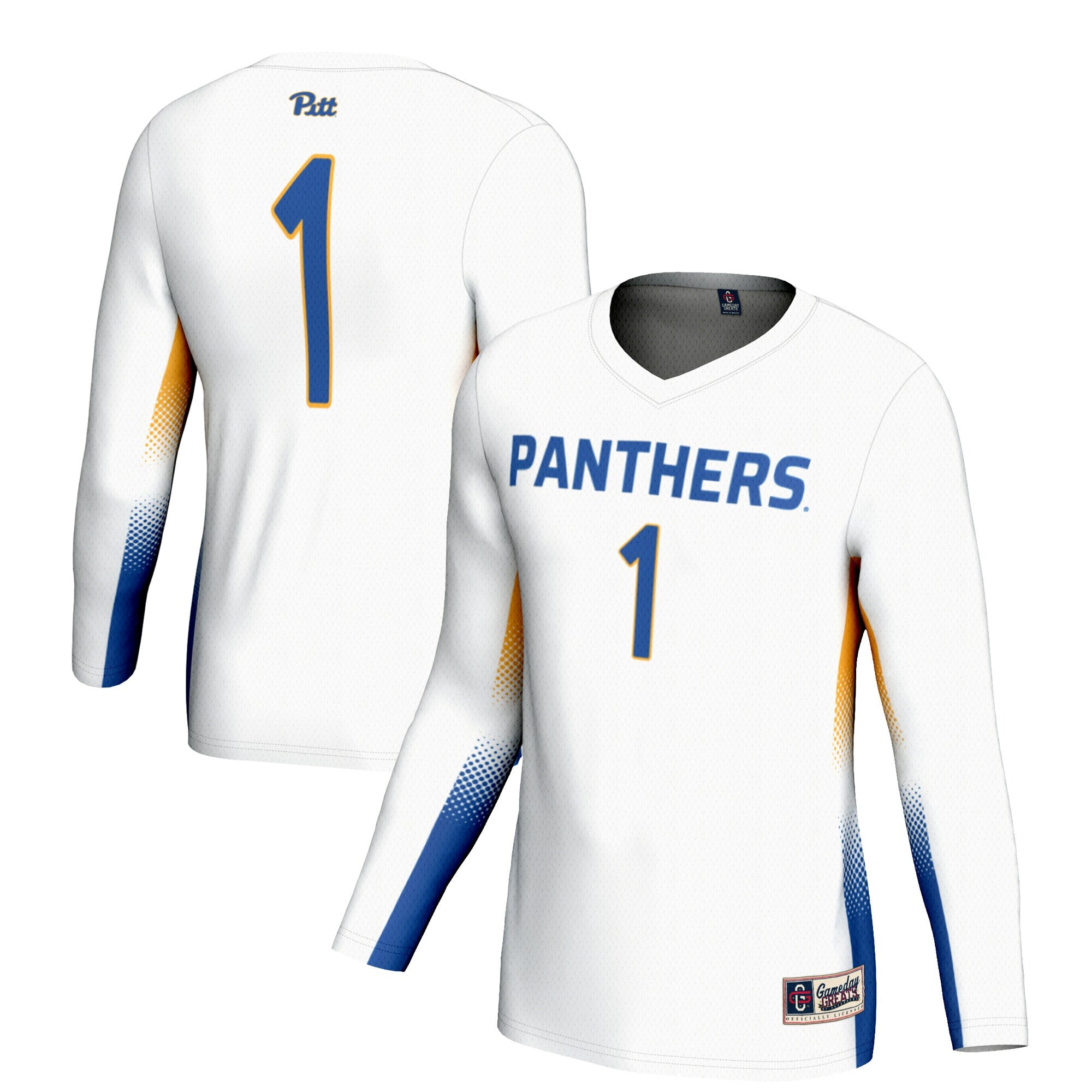 Volleyball Pitt Panthers white jersey