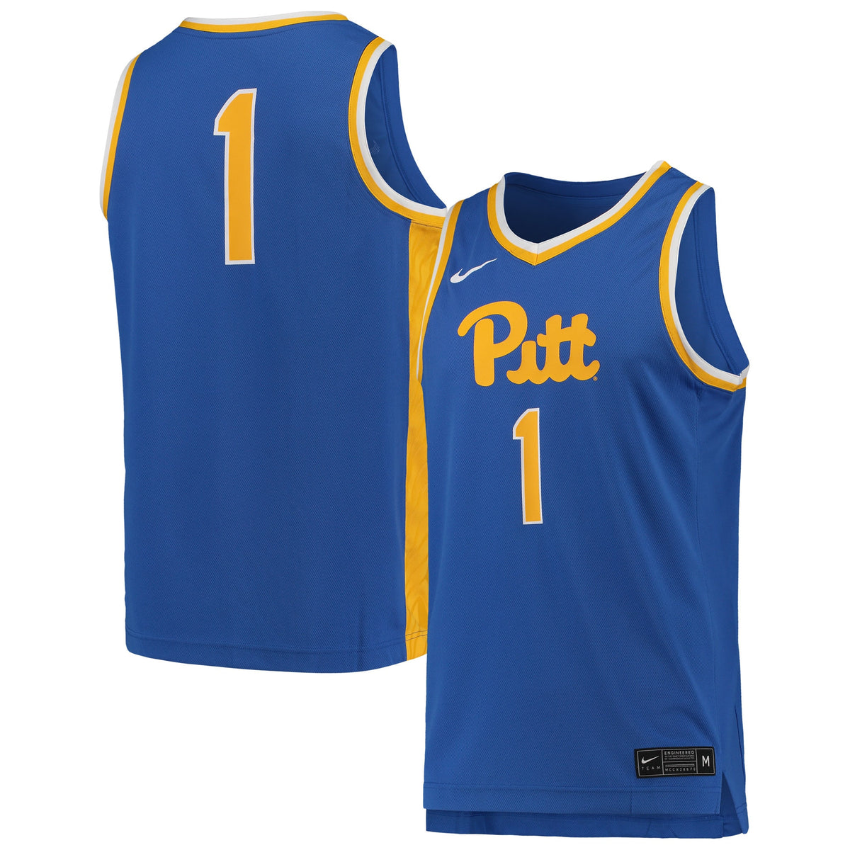 Pitt Panthers royal jersey