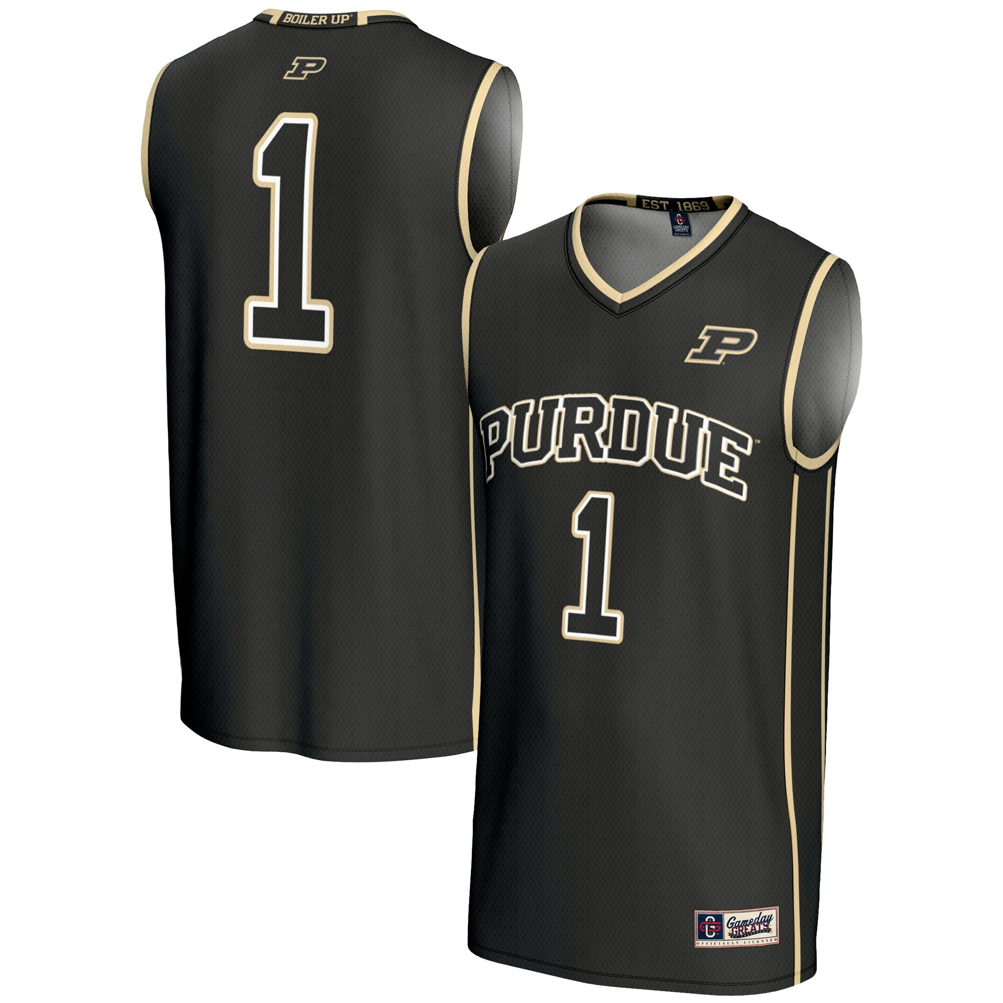 Purdue Boilermakers black jersey