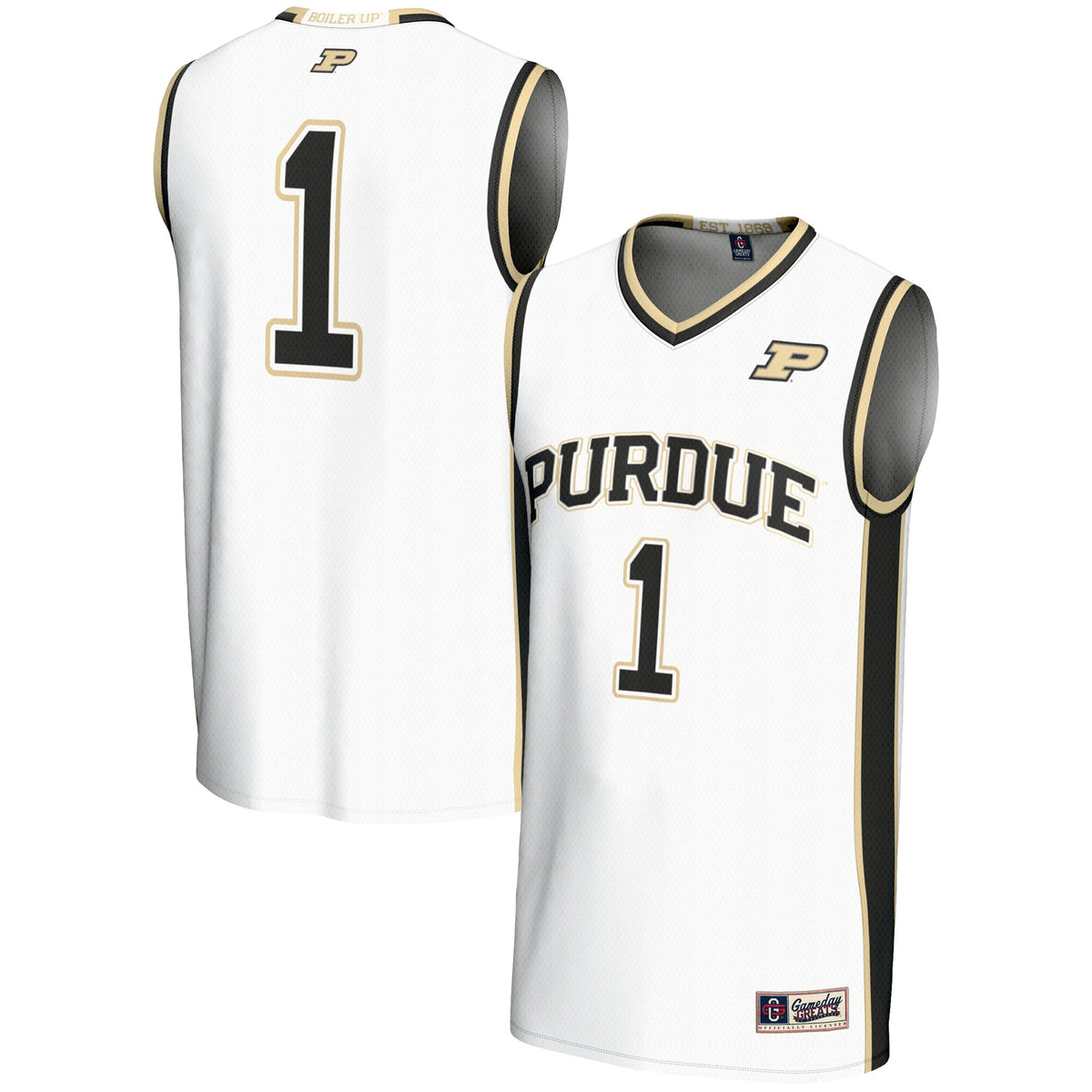 Purdue Boilermakers white jersey
