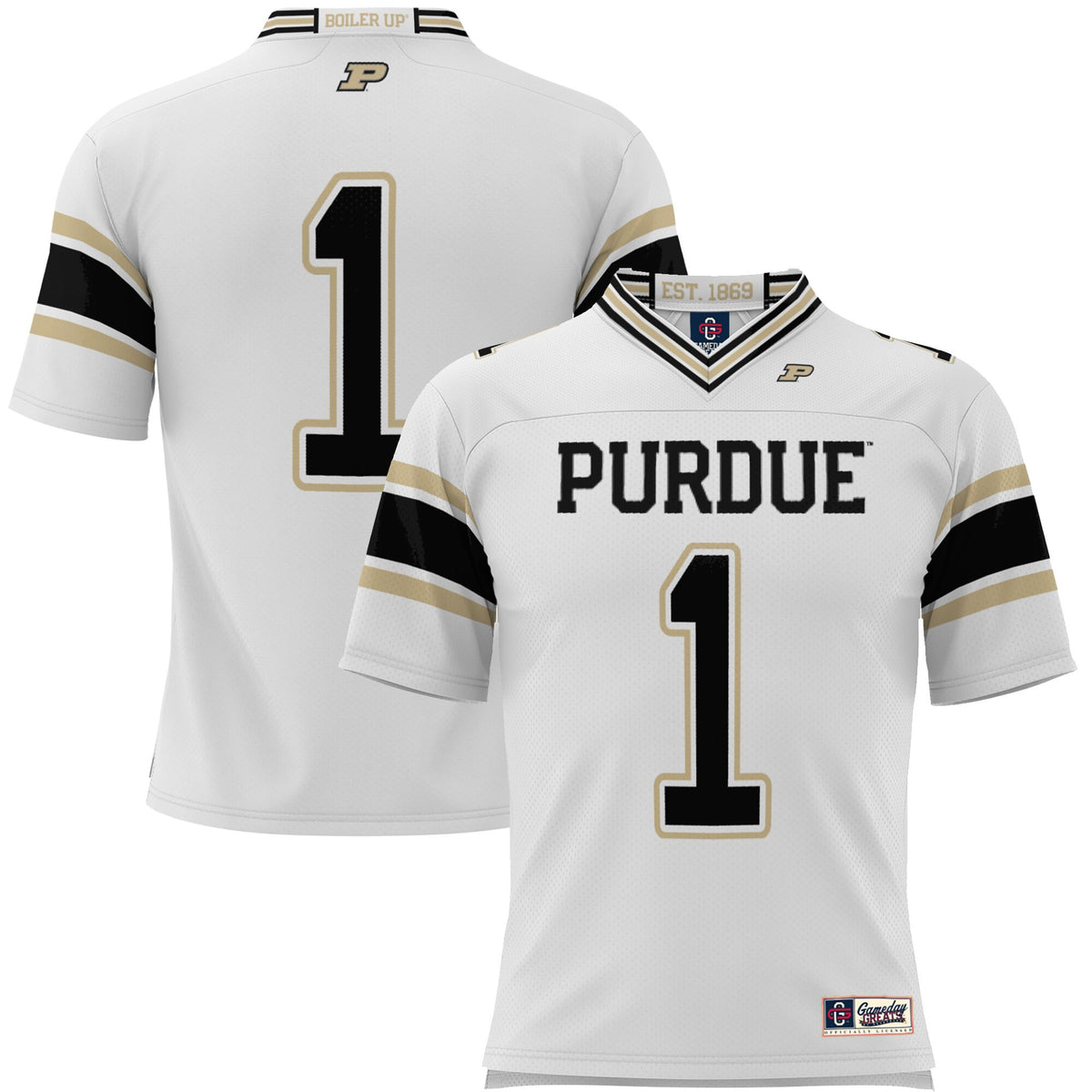 Purdue Boilermakers white jersey